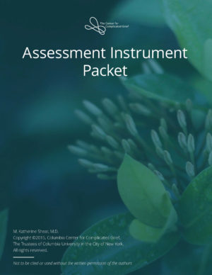 Assessment Instrument Packet, Cover Page with Flower