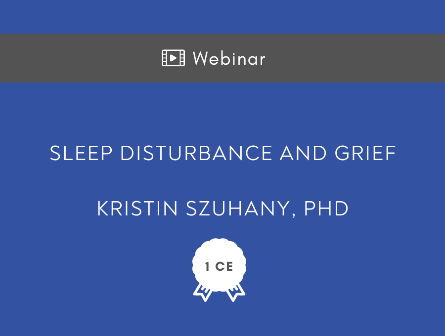 Sleep Disturbance and Grief – Free