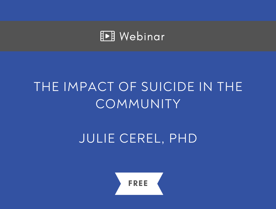 The impact of suicide in the community – Free